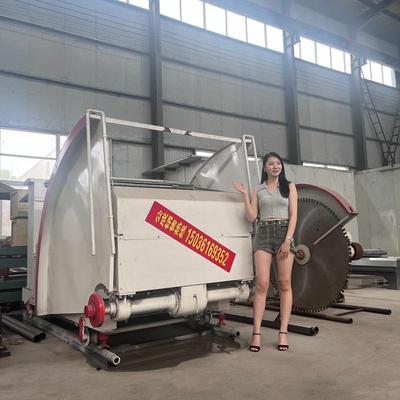 公成大型石材切割机道锯轨道式BUD开切山锯山开采轨割矿机械