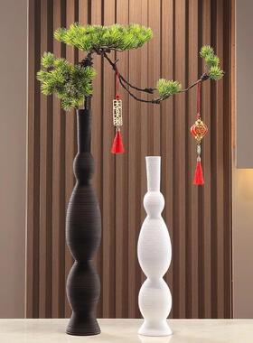 厅现代简约艺术花瓶花插轻创意客过道奢玄关装饰品桌电视柜ZZRxh0