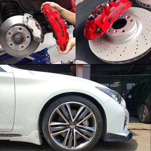 AP分刹车布雷博刹卡钳改装四六活塞9040国产鲍RHF鱼T6车盘片台G产