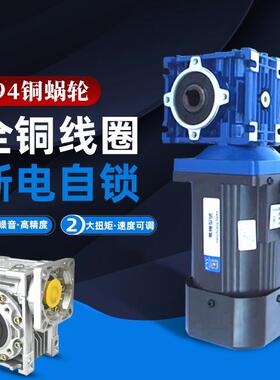杆小9型减速机涡轮蜗NMV步进伺R服调速电机rv0-4rv90-40-0-50-63-