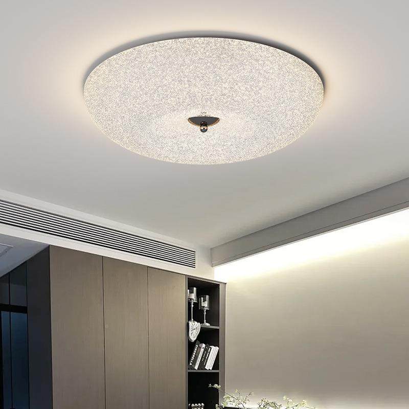 极简意式极简水晶吸顶灯光灯谱护眼轻182创奢卧室灯全光全谱护眼