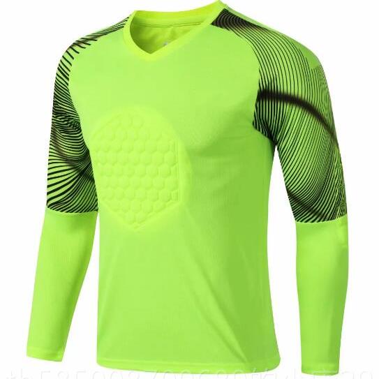 新款足球门袖员服装套装长运比赛训练门守将服动防撞防护服加厚龙