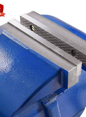 重型台2家虎钳工业级MJS8寸虎钳汽修10寸可旋转1寸台钳型小平口钳