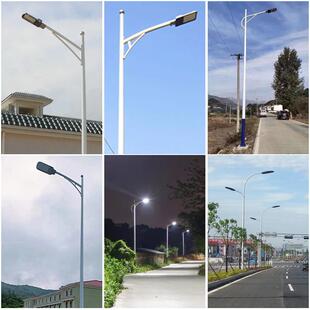 新款LED市电户道外政新FUW农村6道米路照明灯照明市路工程款路灯
