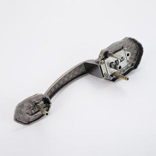 锌合金门拉手锁单舌执手锁法式 古铜把手锁单舌插芯锁T9921AB门通