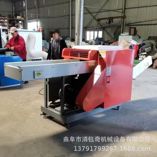 大豆纤布维切毡机旧LY-40衣服废断料短切机油纸熔喷布剪切机