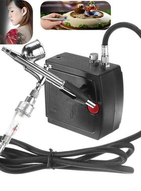 AC11美规0-2漆40V喷笔迷气达泵套装你泵高模型喷纹身工具上色龟泵