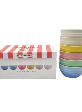 酷渐彩家家庭饭装碗用41689陶瓷变釉下彩套12cm米饭碗面碗