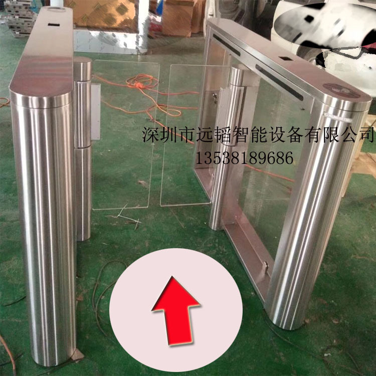 健身房刷卡摆闸 写字楼速通门 深圳速通门厂家 优质生产厂家