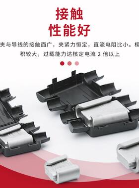 电力金0具C型楔形并沟线夹4JXL-6LGJ安4084630/00普线夹