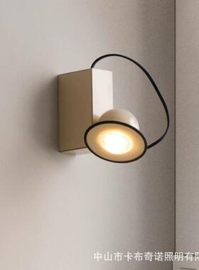 意大式利古Minibox磁吸753壁灯灯复古中客厅墙法奶油风卧室床头壁