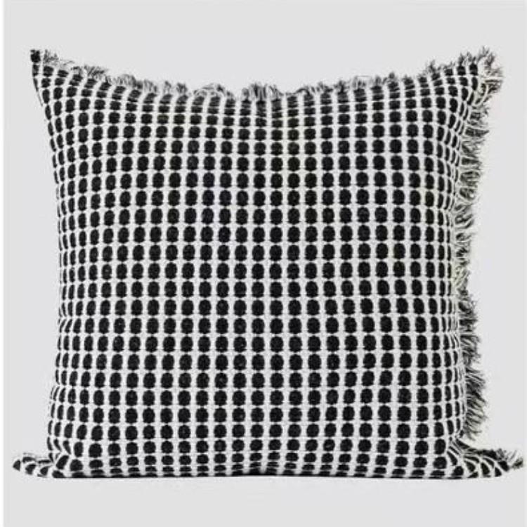 样房抱奢简约现代板软装沙发客厅枕靠QYW垫方枕样板间酒店抱轻枕