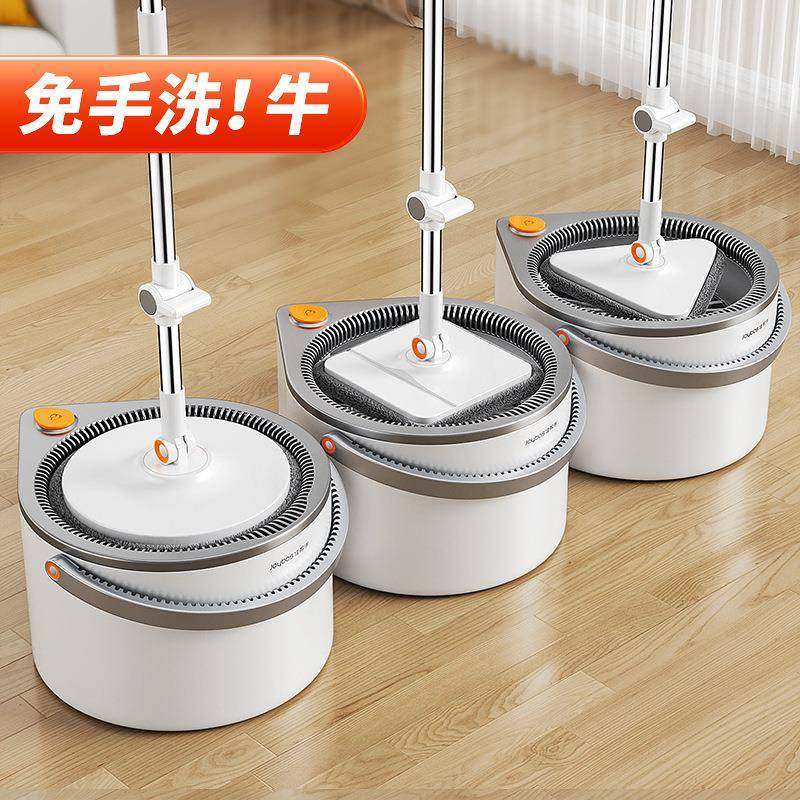 新款旋转拖把清污分离懒人家用拖把一拖净自动旋转单桶一件包邮跑