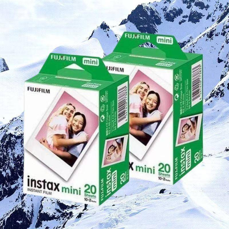 富士MINI拍立得白边相纸MINI7/8/9/11/12/40/90/SE通用三寸相纸