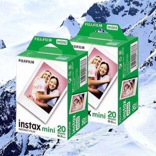 富士MINI拍立得白边相纸MINI7/8/9/11/12/40/90/SE通用三寸相纸