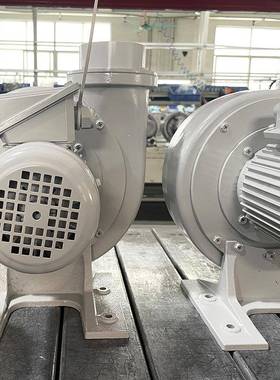 欧冠PF100-05直叶式鼓风机0.4KW大风量鼓风机散热低压风机