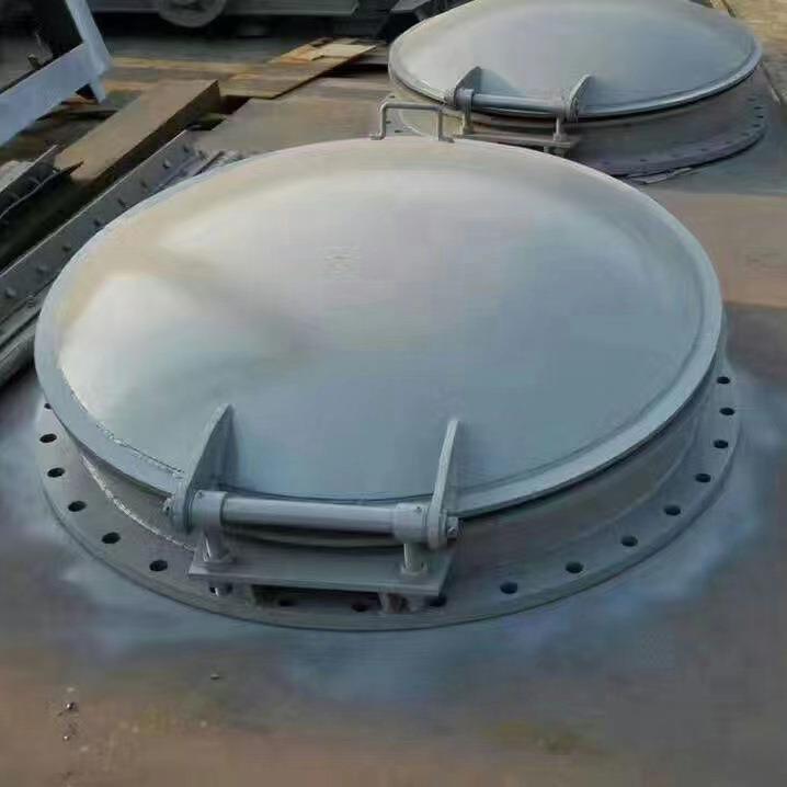 钢制拍门浮箱式玻璃钢拍门法兰拍门泵站雨水市政水管道防倒灌拍门