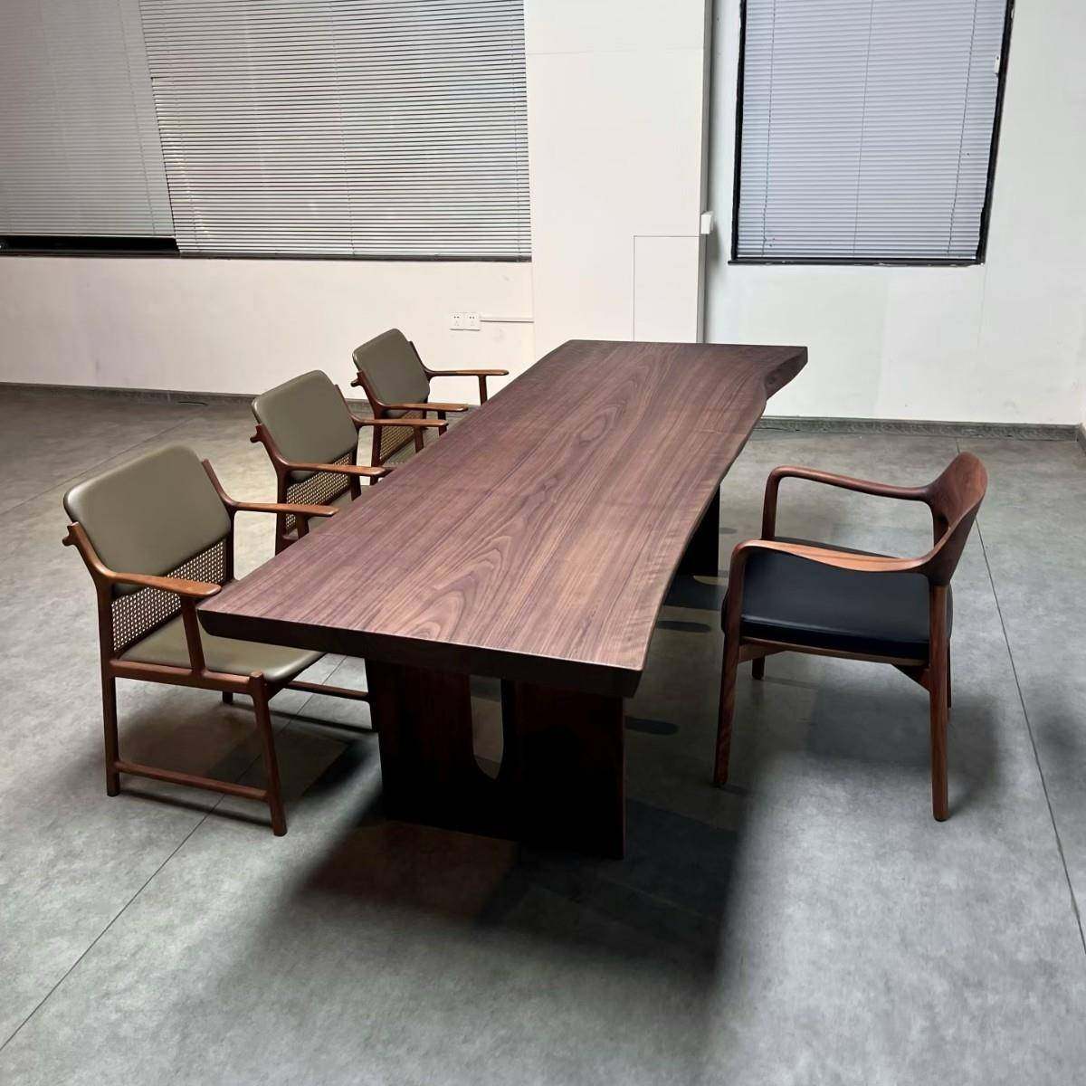 鼓歌北美黑胡桃木大板桌实木餐桌原木茶桌书桌去客厅化整板茶台几,基础建材,脚轮/万向轮,淘宝优惠券,粉丝福利购,淘宝优惠卷