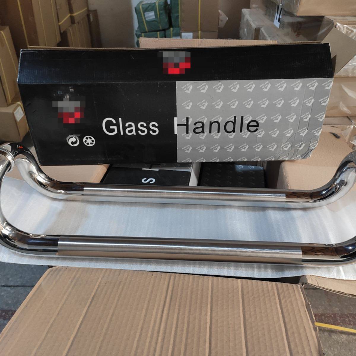 加厚玻璃门不锈钢大门把手现代简约铝框门推拉门拉手