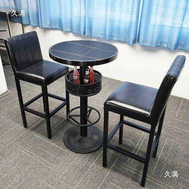 酒吧散台酒吧桌椅组合复古简约高脚桌静吧清吧KTV靠墙吧台,商业/办公家具,酒吧桌,淘宝优惠券,粉丝福利购,淘宝优惠卷