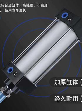 标准气缸SC32*25X75X100X125X150X200X300X400X500X600X800X900-S