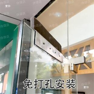 无框玻璃门限位器门阻器防推固定器单向阻门器挡门档内门挡止摆器