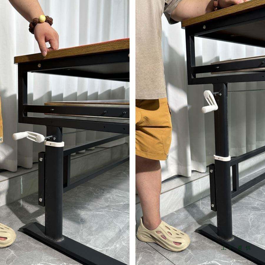 琴桌抽拉式电子钢琴mi升di键盘架收纳桌音乐降制NNT作编曲桌桌工