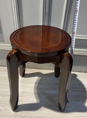 实木圆凳木凳子家用现代凳简约可圆凳子SCQ板凳叠餐桌实餐椅中式