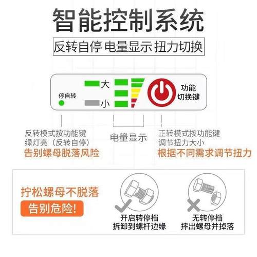 南威刷锂电无扳修手架子工木工重型汽电无品牌/动风大炮扭力电动