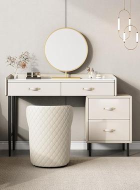 意式带JLF极简小户型梳妆书桌斗柜一卧室简约现代台镜子化妆桌体