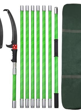 高枝锯节16750花8米26英手动树8枝修剪器园园林尺工具扩展组合杆