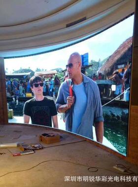 ed屏玻璃栈道屏公交车led小间距DFE圆形距lled小间屏