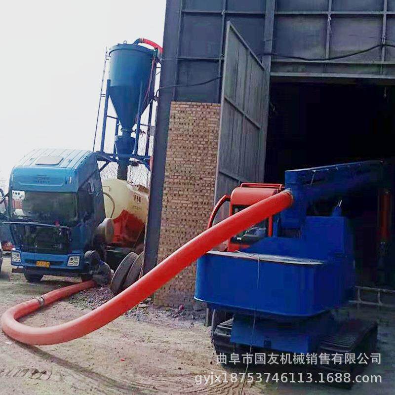 辽宁板仓清库设备粉煤钢灰水装罐车吸灰泥机电厂散灰GY-QL200装车