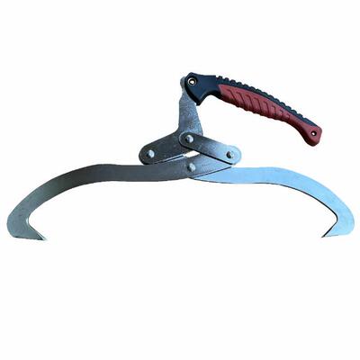 野爪营烧火劈柴木助手舒堆适套色木把套材YCQ夹子原木钳子小钩