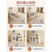 实型木259餐边柜户餐桌一体储物柜小物多功能储靠墙餐边柜带折叠