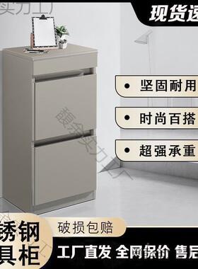 NVO柜新款储工具发工具理发店柜理发廊物不锈钢柜子发收纳多美层