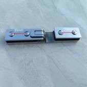 1832030度内外开长合页玻璃夹双边无框璃门折叠隔断铰链玻合页