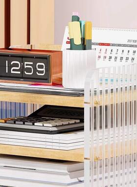 办公YSJ24052室文件收纳书房书台面简层易架多儿童桌面置物架家架