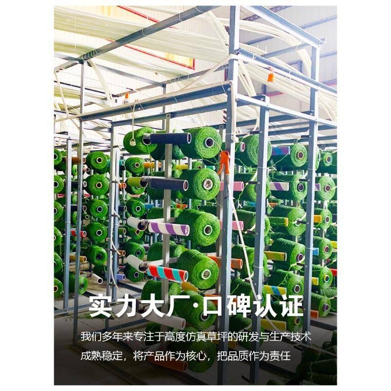 50仿真草坪人造地假皮垫外屋楼顶户人工绿色装饰草幼毯儿园工地围