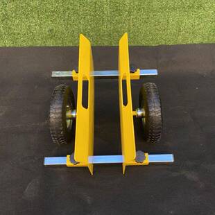 石膏板100KS玻车璃运木材木板搬运G平搬板手推车478带胶皮静音移