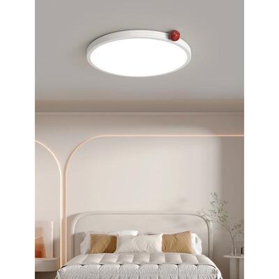 法式奶油风卧室顶灯房光谱儿童房极吸简护眼房全间书led小奶96724