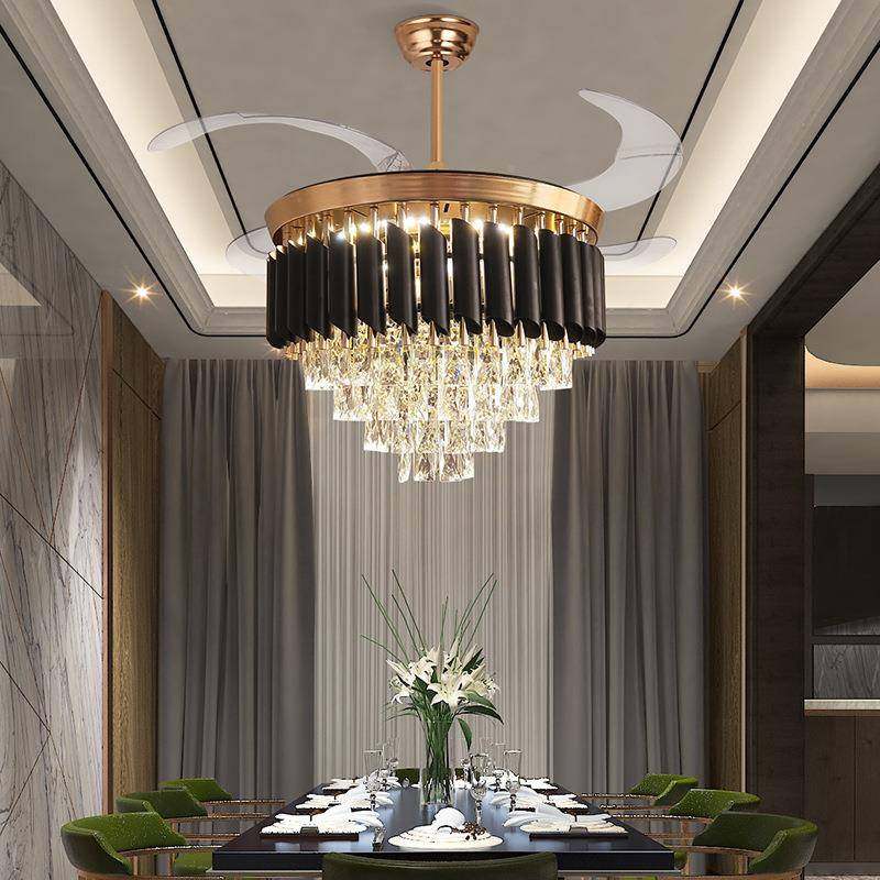 后现代晶l5142ed风扇灯隐形42扇寸风扇水灯室灯吊卧扇灯吸顶隐形,家装灯饰光源,风扇灯,淘宝优惠券,粉丝福利购,淘宝优惠卷