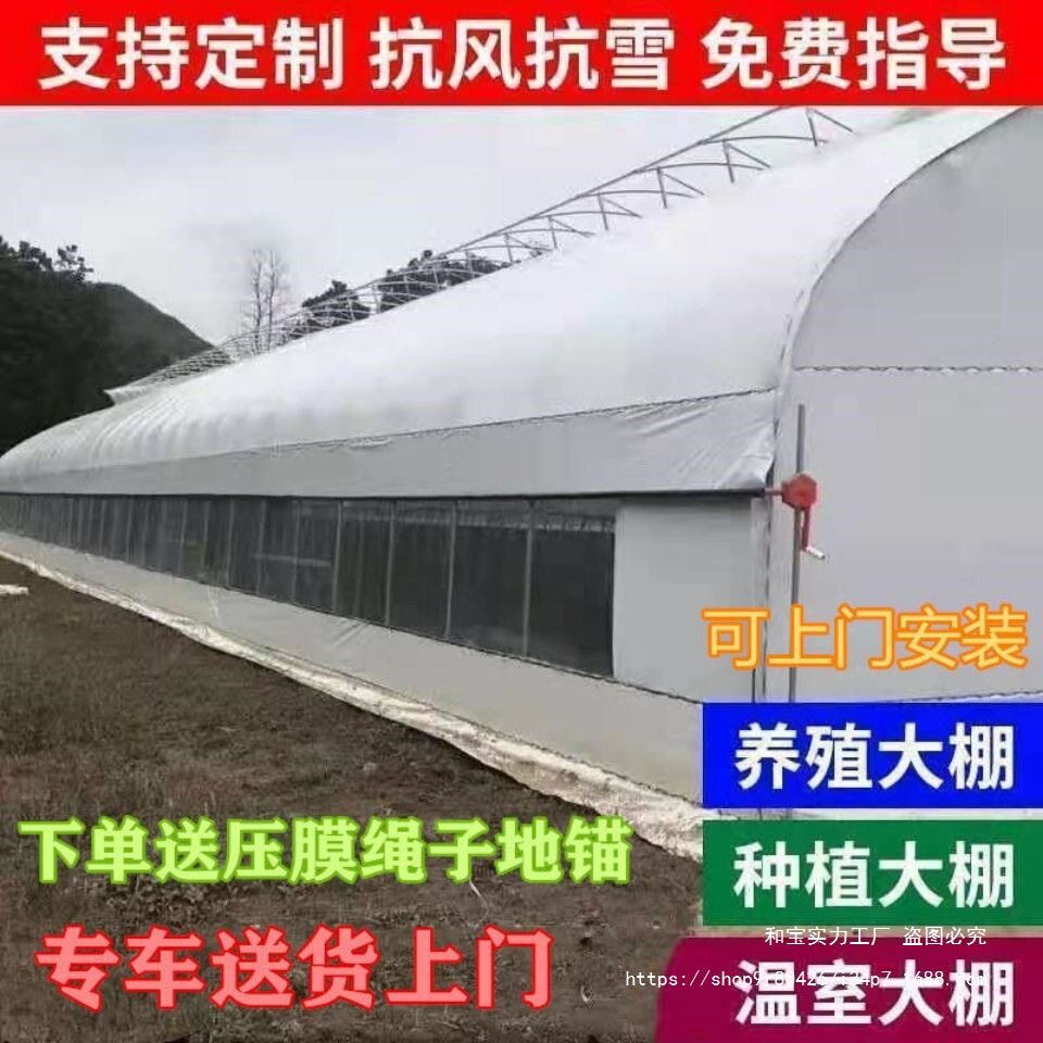 养殖种植温室大棚全套骨架