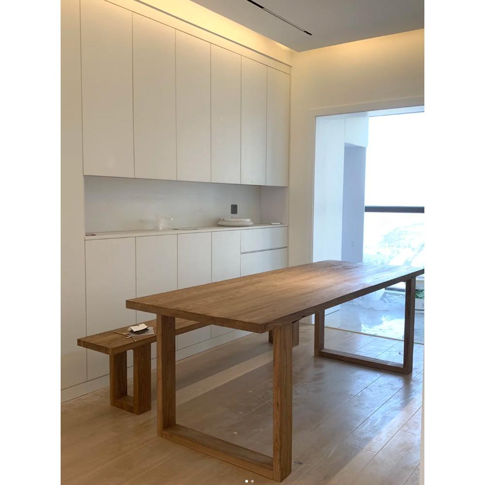 板窗台实木面板wb-01可订老榆木餐桌面桌板板茶台面板台升降桌原