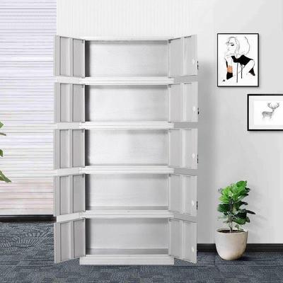 H凭R铁皮文件柜分五料节柜会计证柜资档案带锁矮柜员工五门更驰翁