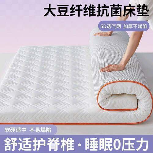 床垫乳KTM胶四海季加厚软垫家用榻米褥子宿铺底榻双人学生舍单人
