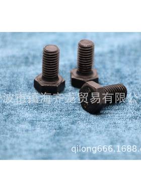 M准细牙外六角螺丝08.8级M10系列齐龙标件1系列