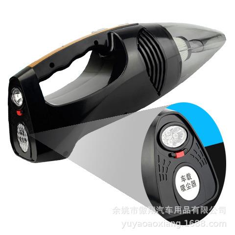 车用品四合便一大功车干载吸尘率器644湿两用测胎压携式吸尘器