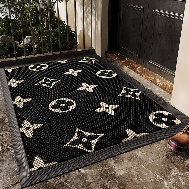 入户门地垫玄关门口进门脚垫防滑除尘耐磨轻奢高级弹力地毯室外垫