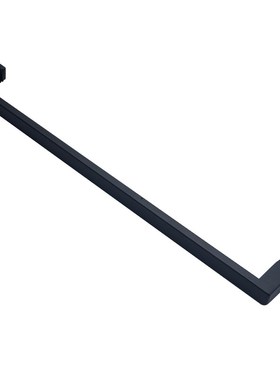 哑黑色枪灰色极简304不锈钢淋浴房拉手浴室隔断玻璃门拉手门把手